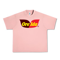 Salmon Ore-Ida Urban Heavy Tee - linhVisuals