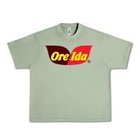 Oil Green Ore-Ida Urban Heavy Tee - linhVisuals