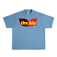 Pebble Blue Ore-Ida Urban Heavy Tee - linhVisuals
