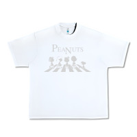 White peanuts Urban Heavy Tee - linhVisuals