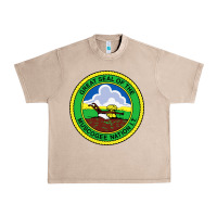 French Oak great seal of the muscogee nation Urban Heavy Tee - linhVisuals