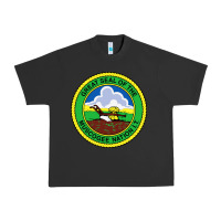 Pigment Black great seal of the muscogee nation Urban Heavy Tee - linhVisuals