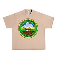 Burro great seal of the muscogee nation Urban Heavy Tee - linhVisuals