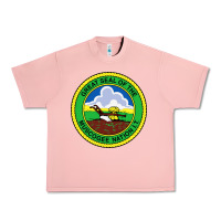 Salmon great seal of the muscogee nation Urban Heavy Tee - linhVisuals
