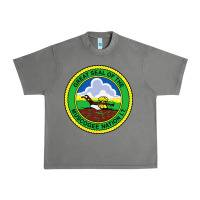 Tornado great seal of the muscogee nation Urban Heavy Tee - linhVisuals