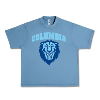 Pebble Blue columbia university Urban Heavy Tee - linhVisuals