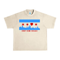 Sandshell sweet home chicago Urban Heavy Tee - linhVisuals