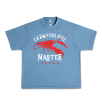 Pebble Blue 5 stars crawfish boil master big red lobster Urban Heavy Tee - linhVisuals