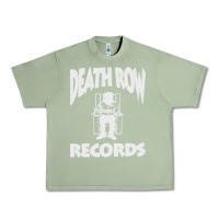 Oil Green #death row record Urban Heavy Tee - linhVisuals