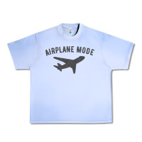 Grape Ice airplane mode funny traveling design with flying plane Urban Heavy Tee - linhVisuals