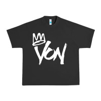 Pigment Black KING VON MERCH Urban Heavy Tee - linhVisuals