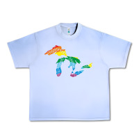 Grape Ice all michigan great lakes rainbow colors Urban Heavy Tee - linhVisuals