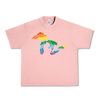 Salmon all michigan great lakes rainbow colors Urban Heavy Tee - linhVisuals