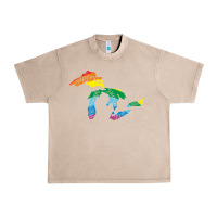French Oak all michigan great lakes rainbow colors Urban Heavy Tee - linhVisuals