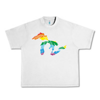 Lunar Rock all michigan great lakes rainbow colors Urban Heavy Tee - linhVisuals