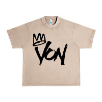 French Oak KING VON Urban Heavy Tee - linhVisuals