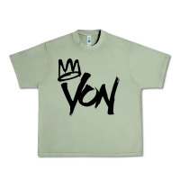 Oil Green KING VON Urban Heavy Tee - linhVisuals