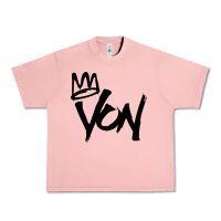 Salmon KING VON Urban Heavy Tee - linhVisuals