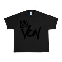 Black KING VON Urban Heavy Tee - linhVisuals