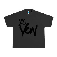 Pigment Black KING VON Urban Heavy Tee - linhVisuals