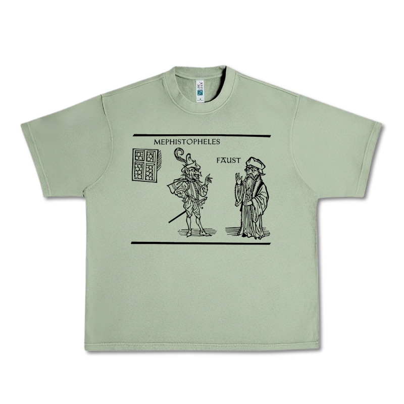 Doctor Faustus Vintage Illustration Design Urban Heavy Tee by linhVisuals | Teevron