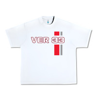 White ver 33 formula Urban Heavy Tee - linhVisuals