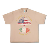Burro american grown italian roots italy flag vintage tree Urban Heavy Tee - linhVisuals