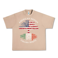 Burro american grown italian roots usa italy flag tree Urban Heavy Tee - linhVisuals