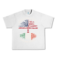 Lunar Rock american grown italian roots usa italy flag tree Urban Heavy Tee - linhVisuals