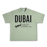 Oil Green dubai united arab emirates Urban Heavy Tee - linhVisuals