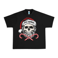 Black bah humbug skull santa hat christmas funny quote Urban Heavy Tee - linhVisuals