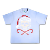 Grape Ice bah humbug skull santa hat christmas funny quote Urban Heavy Tee - linhVisuals