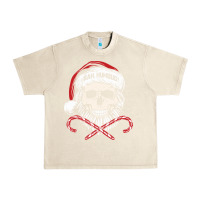 Sandshell bah humbug skull santa hat christmas funny quote Urban Heavy Tee - linhVisuals