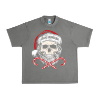 Tornado bah humbug skull santa hat christmas funny quote Urban Heavy Tee - linhVisuals