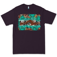 Plum cowhide gemstone leather background Premium Tee - FaDigitalArtStudio