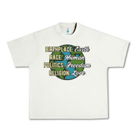 Pistachio birthplace earth race human politics freedom religion love equality al Urban Heavy Tee - linhVisuals
