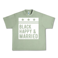 Oil Green black happy & married funny wedding gifts Urban Heavy Tee - linhVisuals