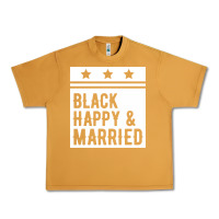 Peanut Butter black happy & married funny wedding gifts Urban Heavy Tee - linhVisuals