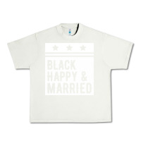 Pistachio black happy & married funny wedding gifts Urban Heavy Tee - linhVisuals