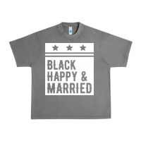 Tornado black happy & married funny wedding gifts Urban Heavy Tee - linhVisuals