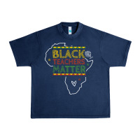 Navy black teacher matters african american pride dashiki black history mon Urban Heavy Tee - linhVisuals