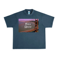 Midnight Navy f u l l h o u s e Urban Heavy Tee - linhVisuals