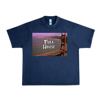 Navy f u l l h o u s e Urban Heavy Tee - linhVisuals