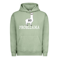 Pigment Oil Green No Problama Urban Hoodie - Bettercallsaul