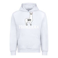 White No Problama Urban Hoodie - Bettercallsaul