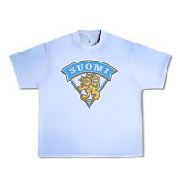Grape Ice faded style suomi finland lion design Urban Heavy Tee - linhVisuals