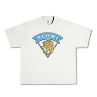 Pistachio faded style suomi finland lion design Urban Heavy Tee - linhVisuals