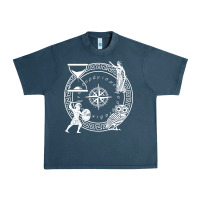 Midnight Navy the four stoic virtues   stoicism Urban Heavy Tee - linhVisuals