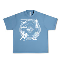Pebble Blue the four stoic virtues   stoicism Urban Heavy Tee - linhVisuals