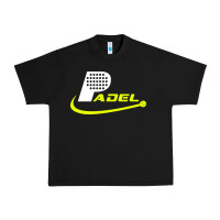 Black padel Urban Heavy Tee - linhVisuals